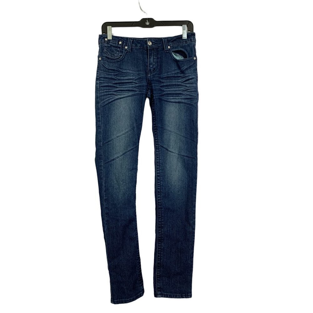 Juicy Blue Women's Straight Leg Denim Jeans